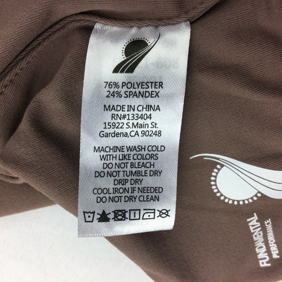 Fundamental Coast Performance Toluca Bra Halter Top Taupe Womens L Spring 2021 - Picture 8 of 12